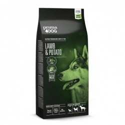 Prima Dog täistoit lammas-kartul kõikidele täiskasvanud koertele 12 kg