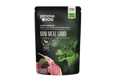 Prima Dog Mini Meal lambaliha eine 24x85g