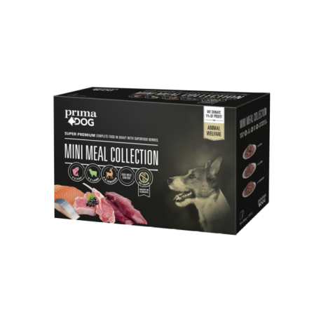 Prima Dog Mini Meal lambaliha eine 24x85g Prima Dog Mini Meal lambaliha eine 24x85g