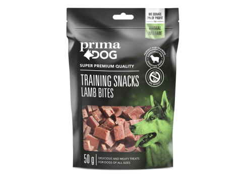 Prima Dog treeningmaius lambaliha ampsud 4x50g