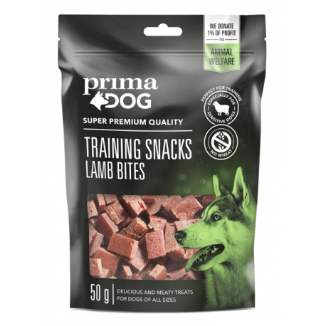 Prima Dog treeningmaius lambaliha ampsud 4x50g Prima Dog treeningmaius lambaliha ampsud 4x50g