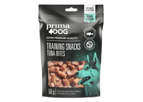 Prima Dog treeningmaius tuunikala ampsud 4x50g