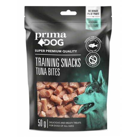 Prima Dog treeningmaius tuunikala ampsud 4x50g Prima Dog treeningmaius tuunikala ampsud 4x50g
