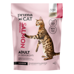 Prima Cat kassitoit lõhega tubastele kassidele 2x1,4kg