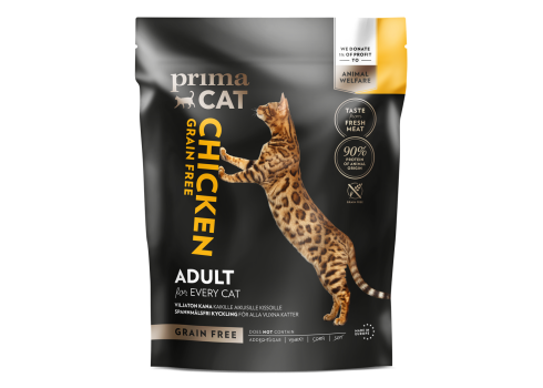 Prima Cat teraviljavaba kassitoit kanalihaga kassidele 2x1,4kg