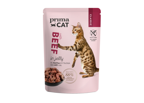 Prima Cat kassi einekotike veiseliha tarrendis 28x85g