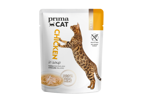 Prima Cat kassi einekotike supp kanalihaga 24x40g
