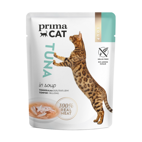 Prima Cat kassi einekotike supp tuunikalaga 24x40g Prima Cat kassi einekotike supp tuunikalaga 24x40g
