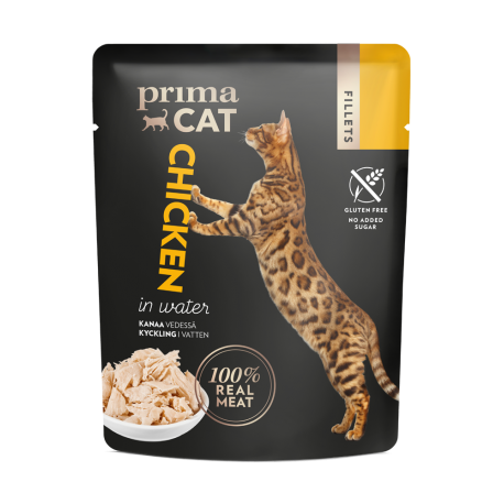 Prima Cat kassi einekotike kanaliha vees 24x50g Prima Cat kassi einekotike kanaliha vees 24x50g