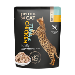 Prima Cat kassi einekotike tuunikala-kanaliha tarrendis 24x50g