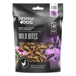 Prima Dog Wild Bitesi pardiliha ja siilkübaraga koeramaius 4x100g