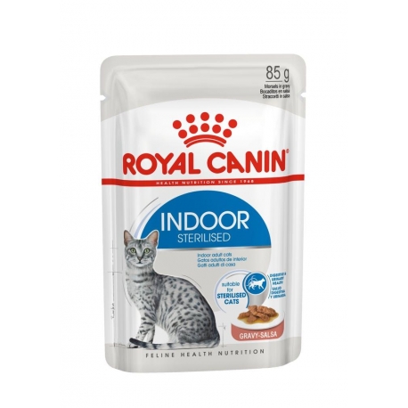 Royal Canin FHN INDOOR in Gravy 12x85G kassitoit Royal Canin FHN INDOOR in Gravy 12x85G kassitoit