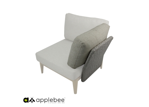 Nurgakomplekt Apple Bee LISA beež, 56x25xH66 cm