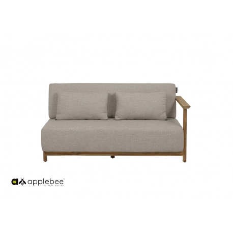 Diivan Apple Bee ST.LUCIA tiik / beež, 158x82xH61 cm, vasak Diivan Apple Bee ST.LUCIA tiik / beež, 158x82xH61 cm, vasak