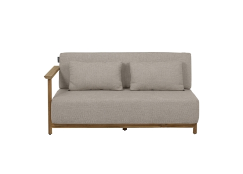 Diivan Apple Bee ST.LUCIA tiik / beež, 158x82xH61 cm, parem