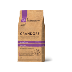 Grandorf Dog - Lammas ja kalkun 10kg - Maxi Adult koeratoit