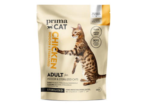 Prima Cat kassitoit kanalihaga steriliseeritud kassidele 2x1,4kg