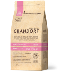 Grandorf Cat - Lamba- ja kalkunilihaga 2kg - Kitten kassitoit