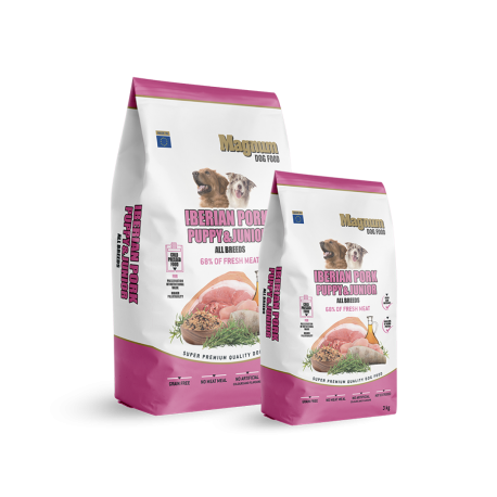 Magnum Dog Food Iberian Pork Puppy & Junior 3kg Magnum Dog Food Iberian Pork Puppy & Junior 3kg