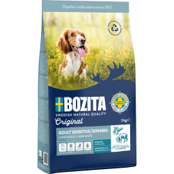 Bozita Originaal nisuvaba koeratoit tundliku seedimisega koertele 3kg