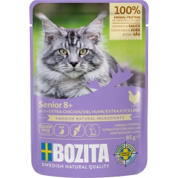 Bozita_Senior 8+ Extra kyckling in Sauce_85g