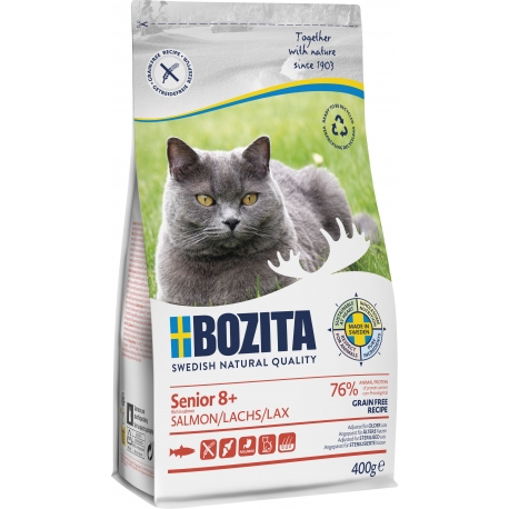 Bozita Grain Free Senior 8+ Salmon kassitoit 2kg Bozita Grain Free Senior 8+ Salmon kassitoit 2kg