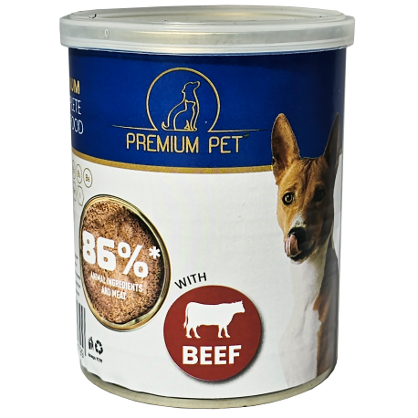 Premium Pet lihapasteet veiselihaga koeratoit 8x360g Premium Pet lihapasteet veiselihaga koeratoit 8x360g