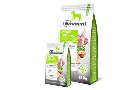 Eminent koeratoit Puppy Lamb & Rice 15kg