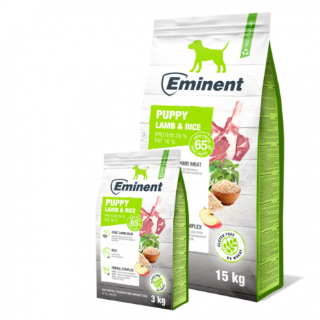 Eminent koeratoit Puppy Lamb & Rice 15kg Eminent koeratoit Puppy Lamb & Rice 15kg