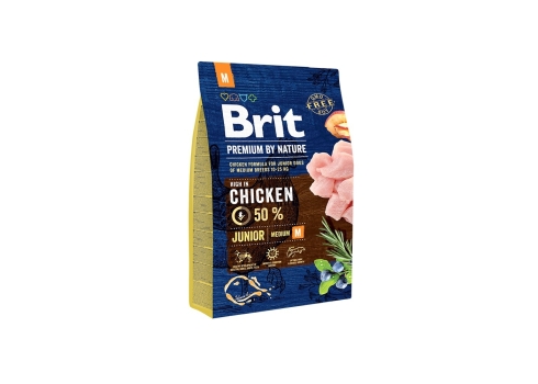Brit Premium Junior Medium koeratoit 15kg