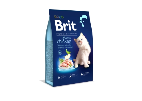 Brit Premium Cat Kitten Chicken kassitoit 8kg