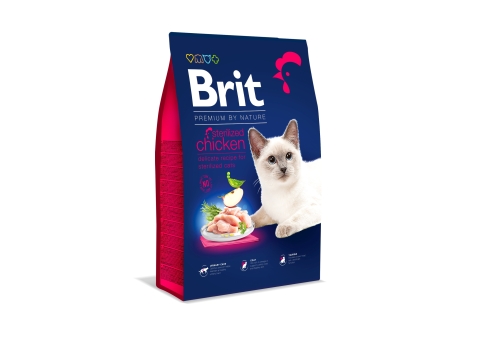 Brit Premium Cat Sterilized Chicken kassitoit 3kg