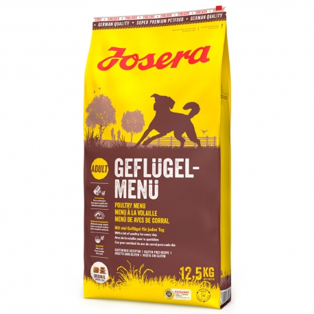 Josera Poultry-Menu koeratoit 12,5kg Josera Poultry-Menu koeratoit 12,5kg