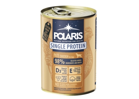 Polaris koerakonserv kanalihaga 6x400g