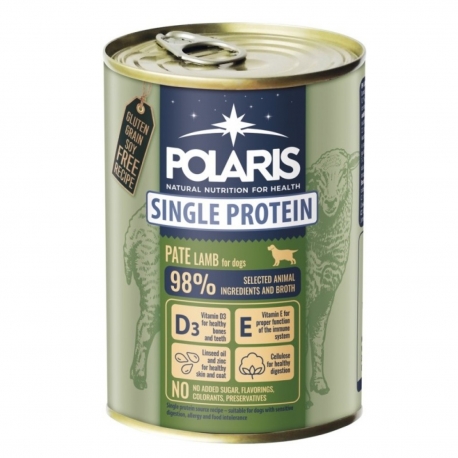 Polaris koerakonserv lambalihaga 6x400g Polaris koerakonserv lambalihaga 6x400g