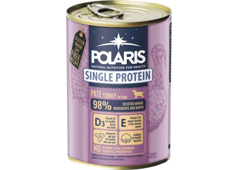 Polaris koerakonserv kalkunilihaga 6x400g
