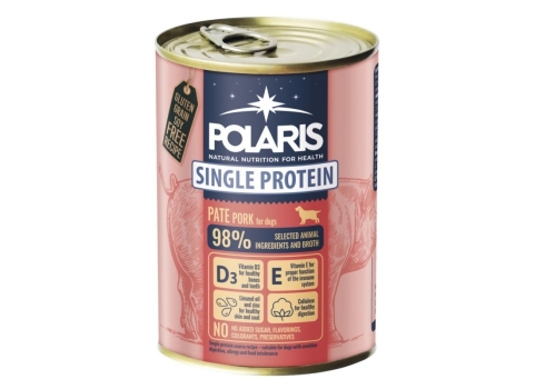 Polaris koerakonserv sealihaga 6x400g