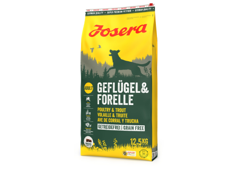 Josera Poultry & Trout koeratoit 12,5kg