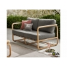 Diivan Apple Bee DOLCE pruun / hall, 142x78xH67 cm
