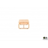 Diivanilaud Apple Bee DOLCE pruun, 120x65xH41 cm