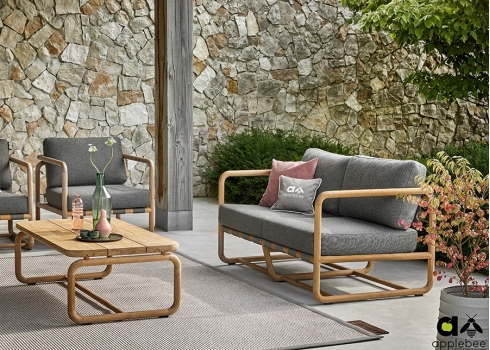 Diivanilaud Apple Bee DOLCE pruun, 120x65xH41 cm