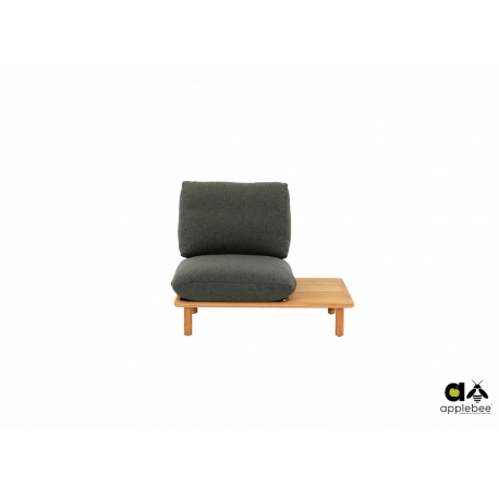 Tugitool vasak Apple Bee SLING pruun / hall, 108x85xH62 cm Tugitool vasak Apple Bee SLING pruun / hall, 108x85xH62 cm