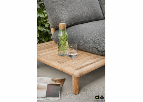 Tugitool parem Apple Bee SLING pruun / hall, 108x85xH62 cm