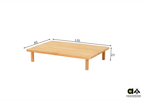 Diivanilaud Apple Bee SLING pruun, 100x85xH23 cm
