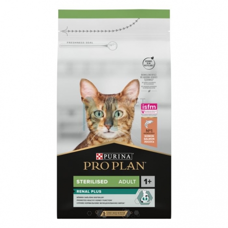 PRO PLAN KASSI TÄISSÖÖT STERIL. RENAL LÕHE 1,5KG PRO PLAN KASSI TÄISSÖÖT STERIL. RENAL LÕHE 1,5KG