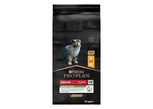 PRO PLAN Medium Puppy Chicken koeratoit 12kg, Pro Plan koeratoidud