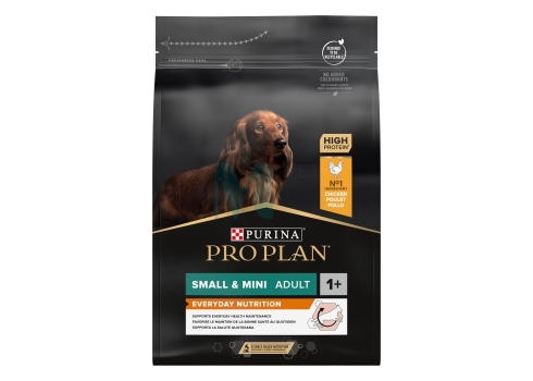 PRO PLAN Small & Mini Adult Chicken koeratoit 3kg Pro Plan koeratoidud
