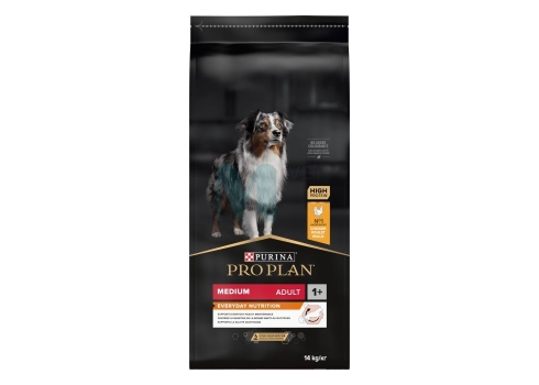 PRO PLAN Medium Adult Chicken koeratoit 14kg, Pro Plan koeratoidud
