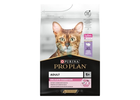 PRO PLAN Delicate kassitoit kalkuniga 3kg, kassitoidud