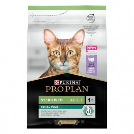 PRO PLAN KASSI TÄISSÖÖT STERIL.KALKUN 3kg PRO PLAN KASSI TÄISSÖÖT STERIL.KALKUN 3kg